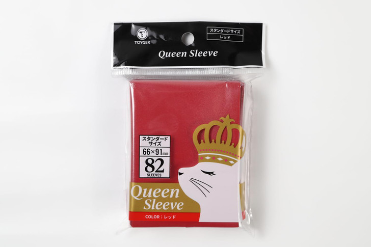 TOYGER Queen Sleeve 82 Pieces (Red)