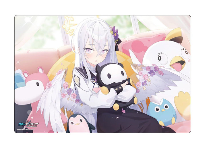Bushiroad Rubber Mat Collection V2 Vol.1749 Blue Archive Azusa Memorial Lobby Illustration Ver.