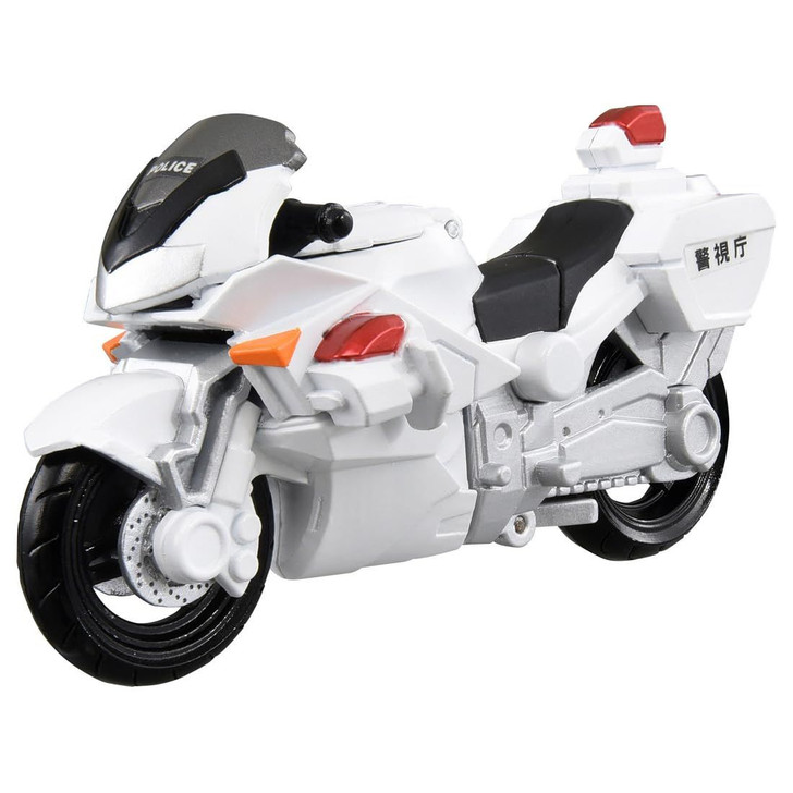 Takara Tomy Tomica Job Braver Police Unite Vehicle Motorcycle
