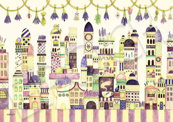 Jigsaw Puzzle The City of Lavender (108 Pieces)