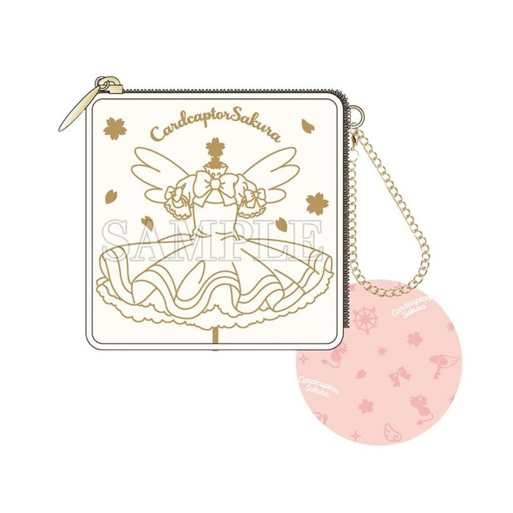 T's Factory Cardcaptor Sakura Square Pouch Clow Card