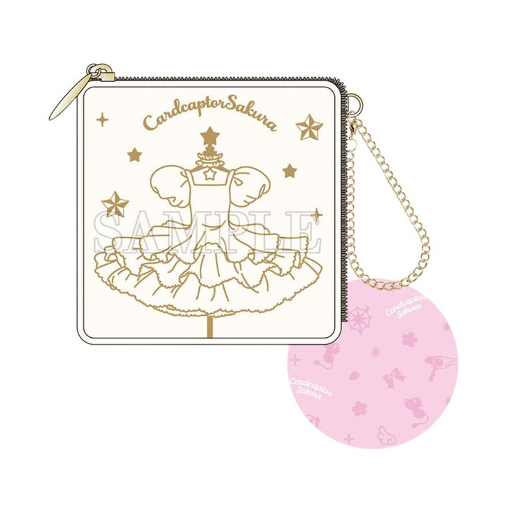 T's Factory Cardcaptor Sakura Square Pouch Sakura Card