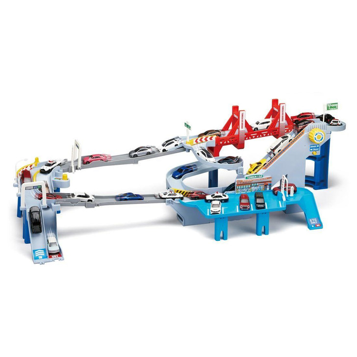 Tomica World Course Expands! 2-Way Lively Expressway