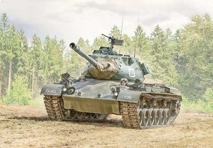  Platz 1/35 American Military M47 Patton Plastic Model 