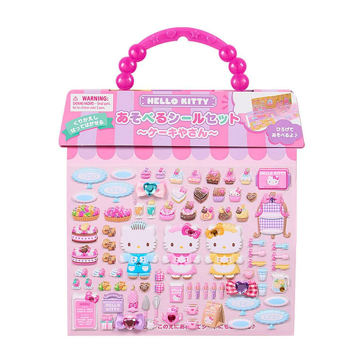  Sanrio Hello Kitty Playable Sticker Set Toy 
