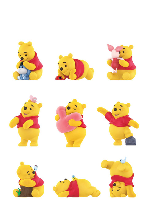 52toys Blindbox Disney Relaxed Winnie The Pooh 8-Piece Box