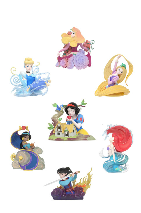 52Toys Blind Box Disney Princess Art Gallery II 6-Piece Box