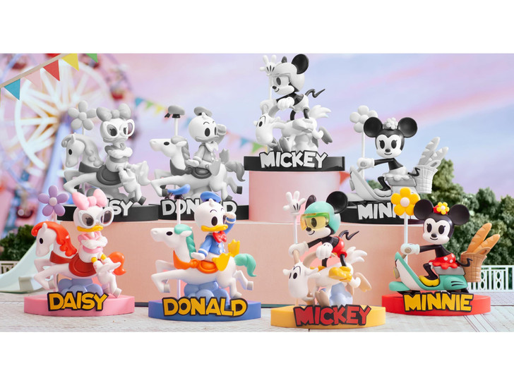 52Toys Blind Box Disney Mickey & Friends Carousel 4-Piece Box