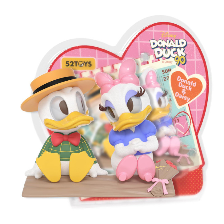 52Toys Donald Duck 90 Donald Duck & Daisy Series-Anniversary PVC