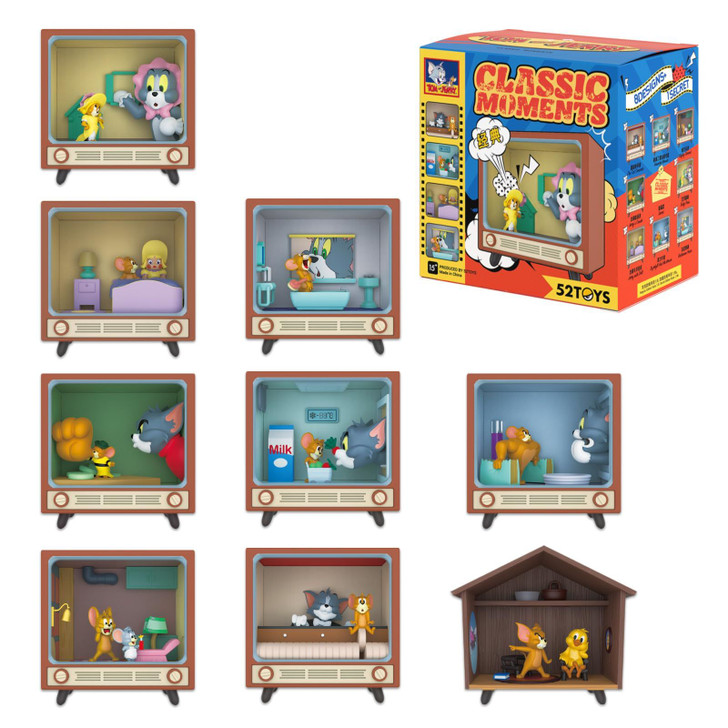 52Toys Blindbox X Tom And Jerry Classic Moments Series Trading