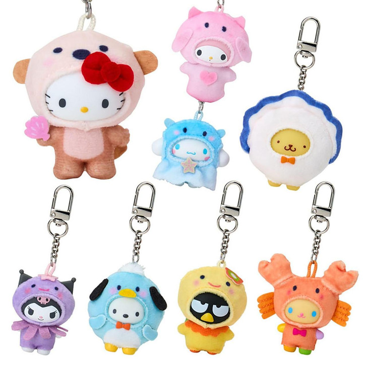 Sanrio Characters Secret Keychain Water Creatures Blind Box