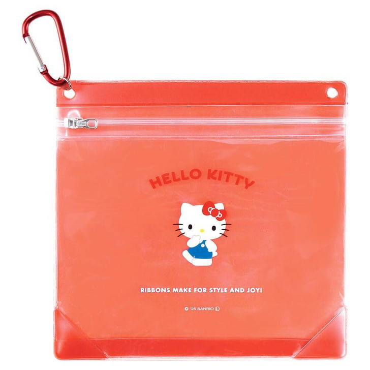  T's Factory Hello Kitty Carabiner Zipper Case Sanrio 