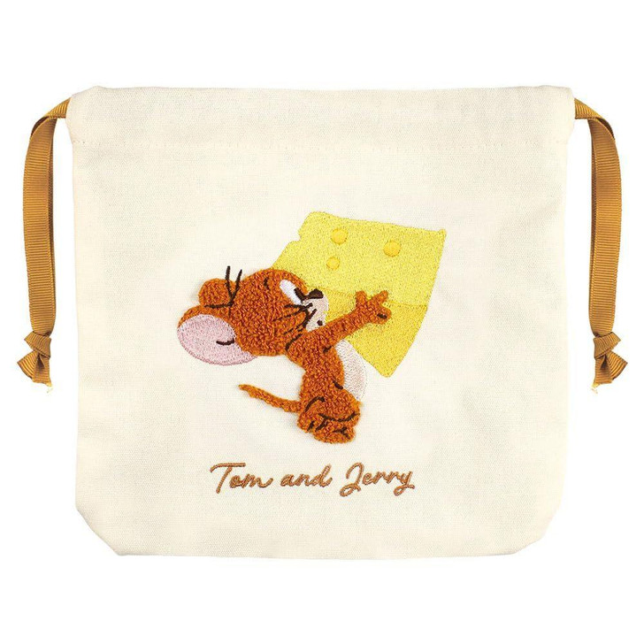  T's Factory Jerry Sagara Embroidery Drawstring Bag Tom And Jerry 