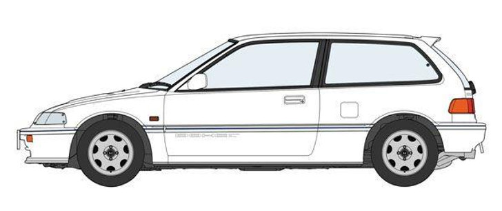  Hasegawa 1/24 Honda Civic Si (EF3) (1987) Plastic Model 