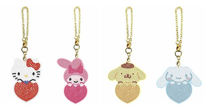 Max Limited Key Ring Mascot Sanrio Characters 4 Types 20 Pcs Set