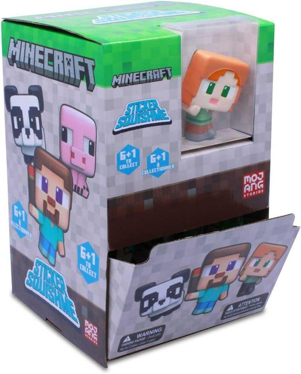 Other Just Toys Minecraft Sticker SquishMe BOX (18pcs) 
