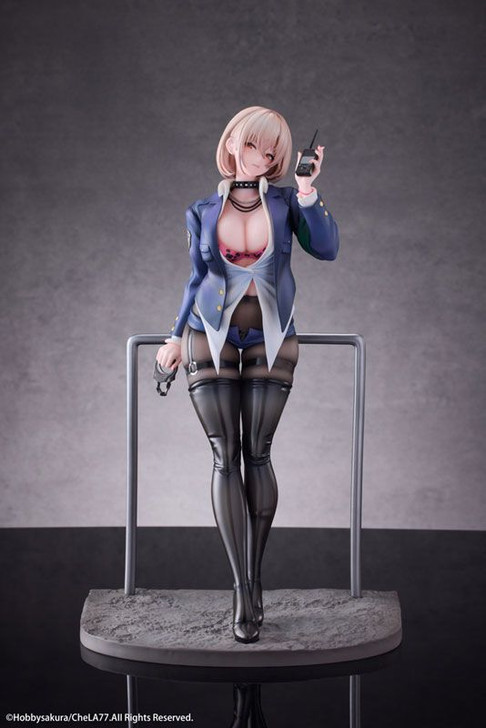Hobby Sakura Original Character: Naughty Police Woman illustration by CheLA77 1/6 Figure