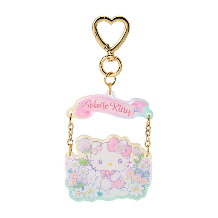  Sanrio Hello Kitty Acrylic Keychain (Everyone is a Star! Exciting Design) 