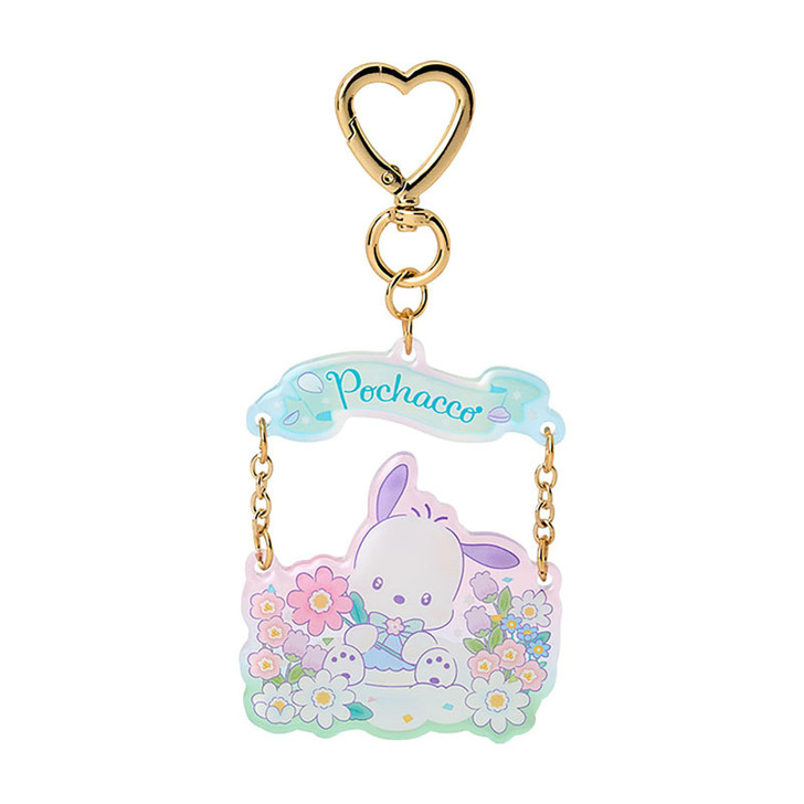 Sanrio Pochacco Acrylic Keychain (Everyone Is The Star! Heart-Pounding Design) 561614