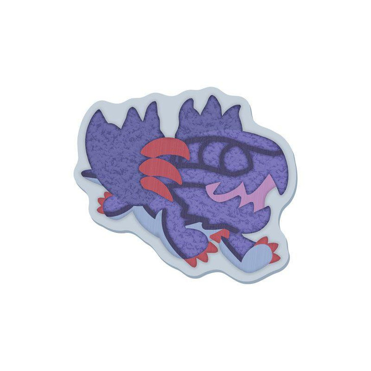 Capcom Mon Defo Sagala Embroidery Sticker Gore Magala (Monster Hunter)