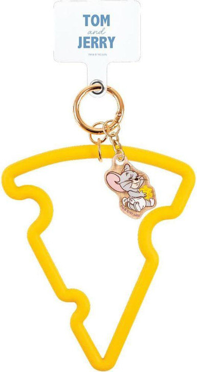  T's Factory Tuffy Cheese-Shaped Smartphone Strap Tom And Jerry 