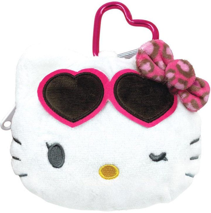 まとめて特価‼️テレタビーズ4枚セット‼️ T's Factory Sanrio Kitty / Leopard Print Plush With Carabiner