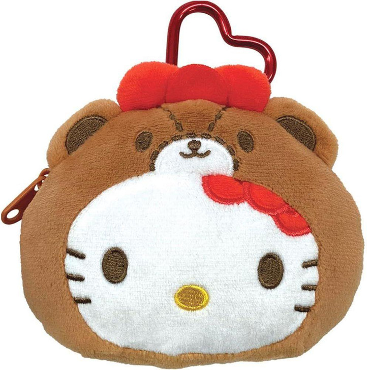  T's Factory Sanrio Kitty/Friend Plush With Carabiner 