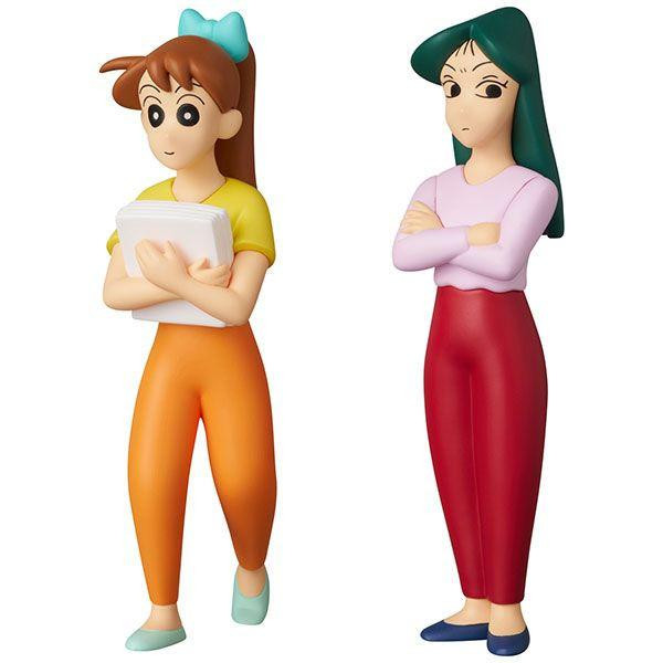  Medicom UDF Crayon Shin-chan Series 5 Yoshinaga-Sensei & Matsuzaka-Sensei  Figures 