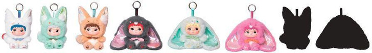 Hashy WAKUKU Trading Figure FOX & BUNNY 6pcs Box