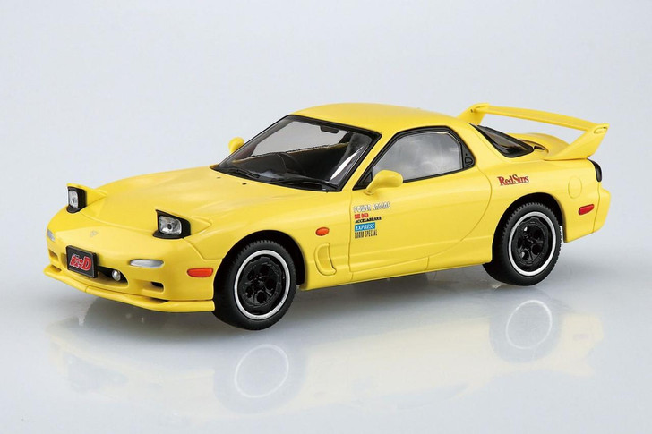  Aoshima RakuPla Snap Kit Initial D Keisuke's Mazda RX-7 (FD3S) 1/32 Plastic Model 
