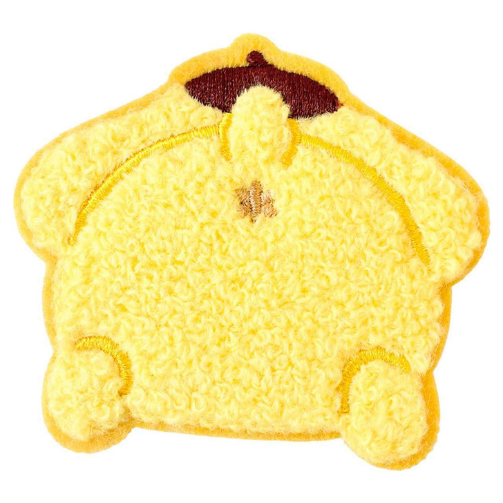  T's Factory Sanrio Pom Pom Purin Back-view Fluffy Embroidery Sticker 