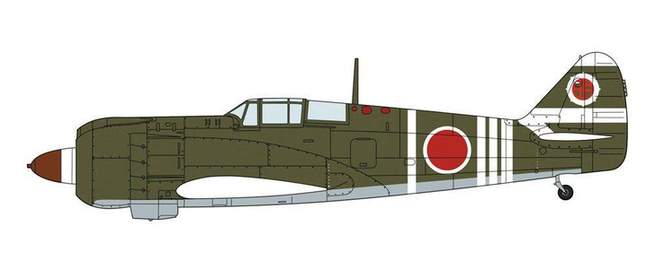 Hasegawa 1/48 Kawasaki Ki-100 Type 5 Fighter Model A 111th Flight Regiment Plastic Model