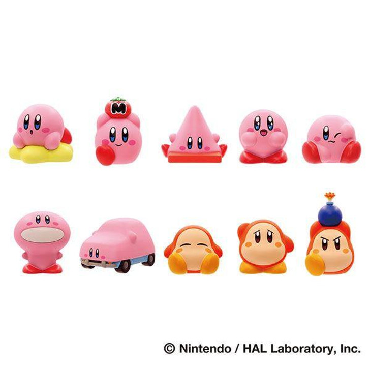  Ensky Kirby Soft Vinyl Puppet Mascot Vol.2 10-Piece Box 