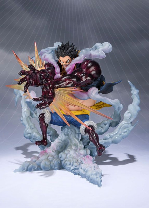 Bandai Figuarts ZERO Extra Battle Monkey D. Luffy Gear 4 Lion Bazooka Figure (One Piece)