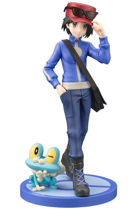 Kotobukiya ARTFX J Calem with Froakie 1/8 Figure (Pokemon) 