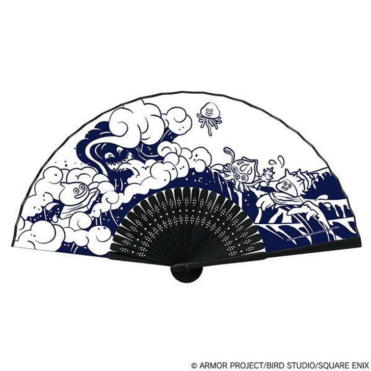  Square Enix Dragon Quest: Smile Slime Japanese Style Emerging Folding Fan 