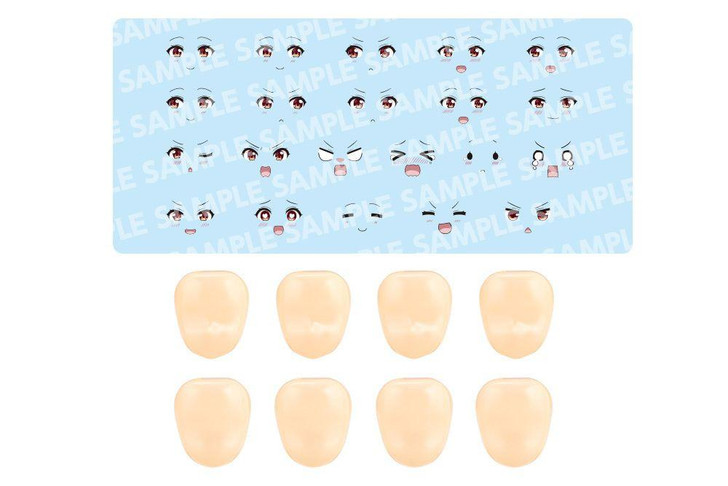  Kotobukiya Emma Koishikawa Vol.8 1/10 Customized Face & Decal Set (Sousai Shojo Teien) 