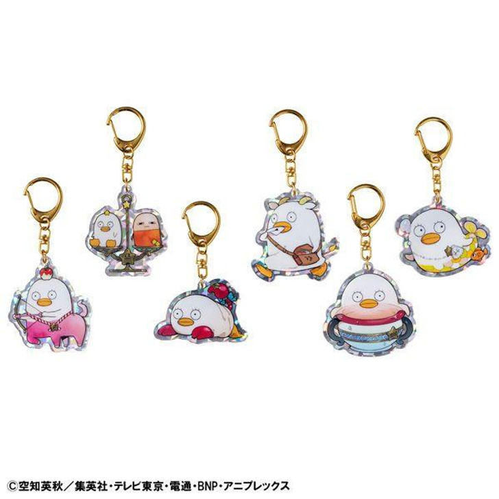 Megahouse MegaHouse Acrylic Mascot Keychain: Gintama - Elizabeth's 12 Zodiac Signs: Autumn & Winter 8 Packs Box 
