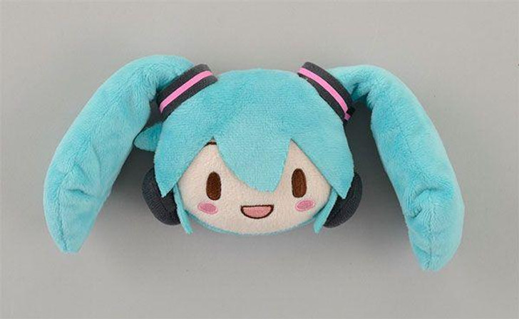  Sega Hatsune Miku Series Hatsune Miku Fuwapuchi Face Mascot Plush Toy 