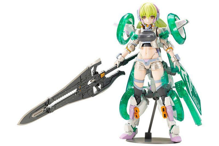  Kotobukiya Frame Arms Girl: Wilber Nine -  Beryl Armor Custom Plastic Model 
