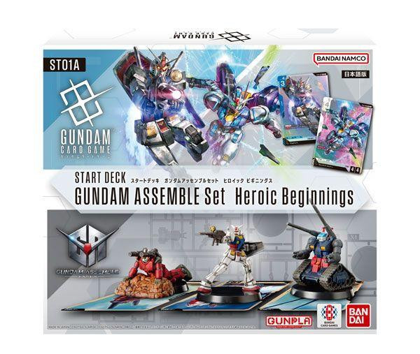 Gundam Card Game Start Deck GUNDAM ASSEMBLE Set Heroic Beginnings