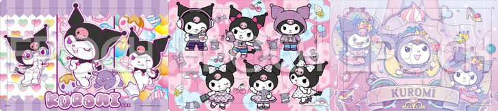 Epoch Jigsaw Puzzle Kuromi (18+24+32 Pieces) 