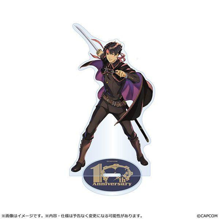  Capcom The Great Ace Attorney - 10Th Anniversary Banquet Of Flowers - Acrylic Stand Asogi Kazuma 