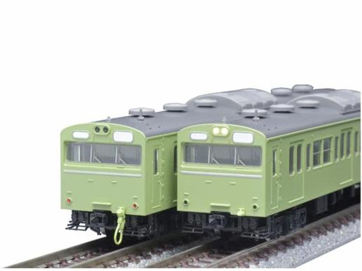 Tomix 97616 JNR Series 103 Commuter Train (Early Model Non-Air Conditioned - Uguisu) Add-On 3 Cars Set (N scale)