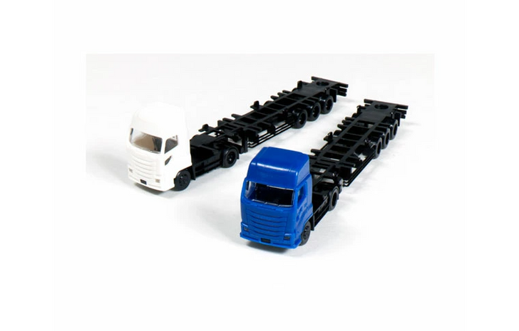 Kato 23-640 Two Trailers For Loading Sea Containers (N scale)