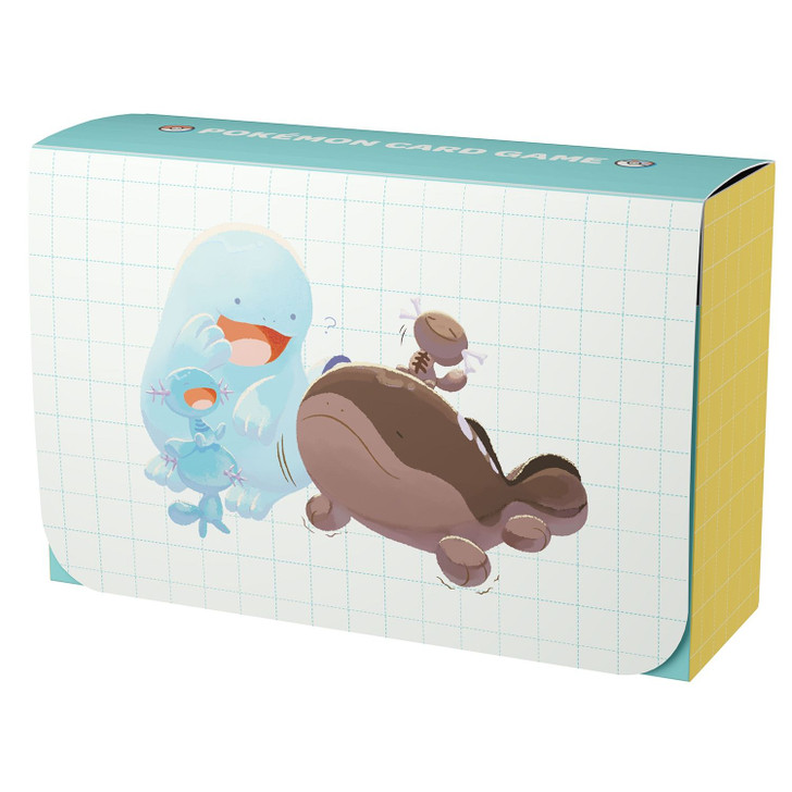 Pokemon Center Original Pokemon Card Game Double Deck Case Quagsire & Clodsire