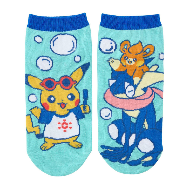 Pokemon Center Original Short Socks Happy Sunny Day (19-21cm)