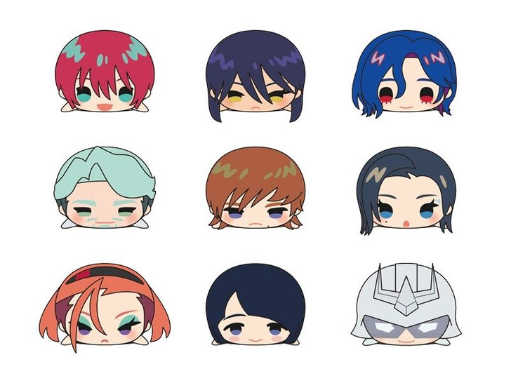 SK JAPAN Mochimochi Mascot Mobile Suit Gundam GQuuuuuuX BOX (9 pcs)