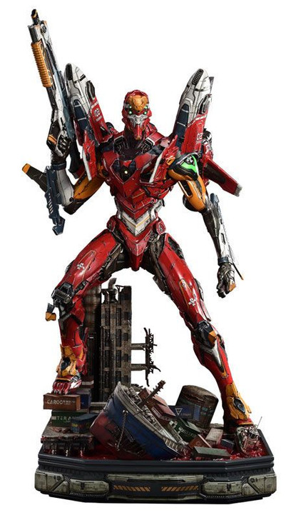 Prime 1 Studio Ultimate Diorama Masterline Evangelion Unit-02 (Concept By Josh Nizzi) DX Version