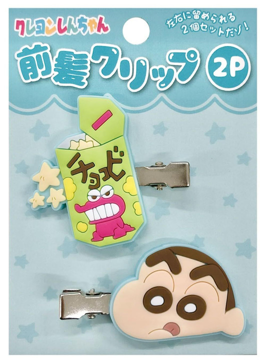 iplanning Crayon Shin-chan K4165 Bangs Clip 2P Mint